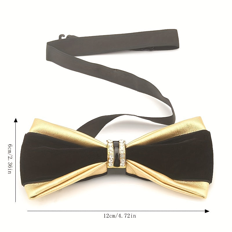 Fashion Men's Velvet Bow Tie, Wedding Banquet, Business, Gift
