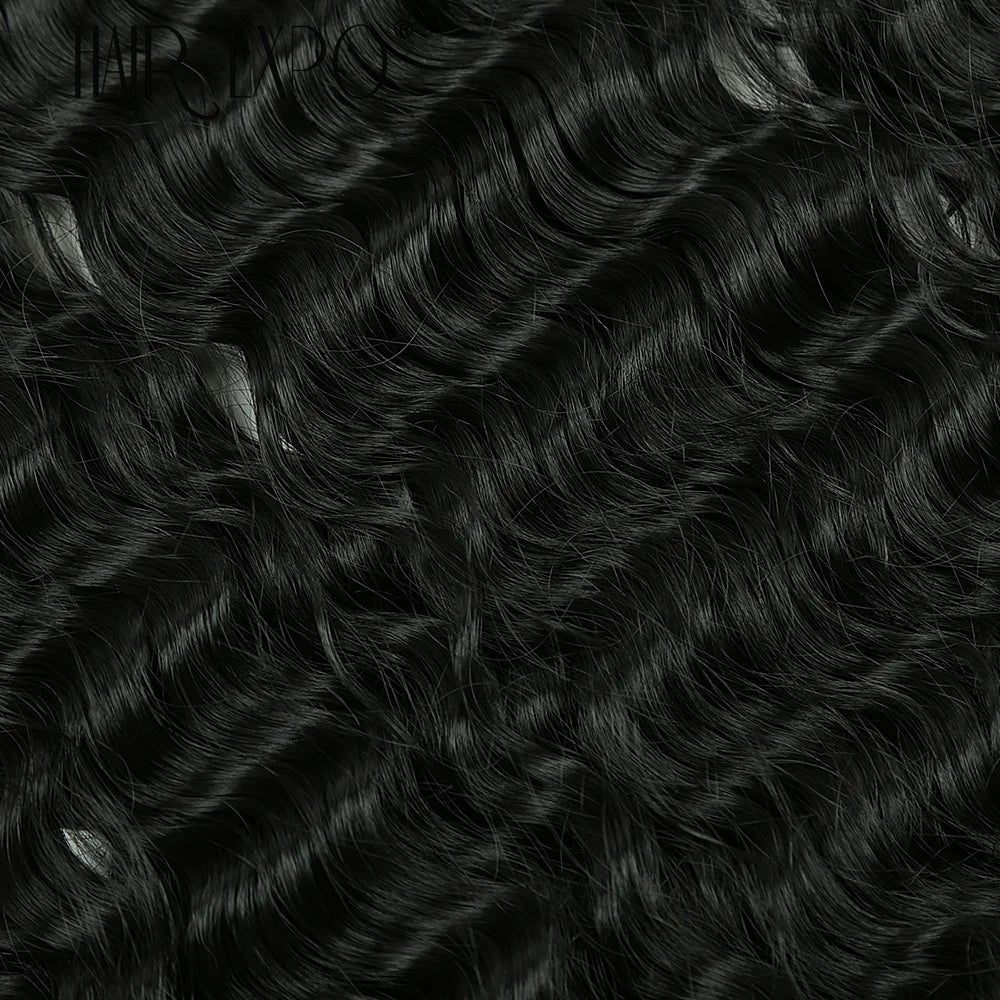 30Inch Freetress Deep Twist Crochet Hair Synthetic Curly Hair Crochet Braids Ocean Wave Braiding Hair Extension Ombre Afro Curls