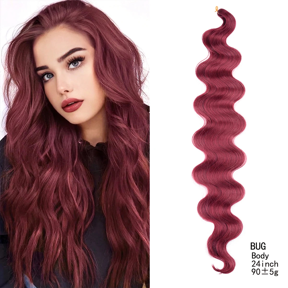 22Inch Deep Wavy Twist Crochet Braiding Hair Extensions Synthetic Braid Afro Curls Water Wave Twist Crochet Braid Hair For Women