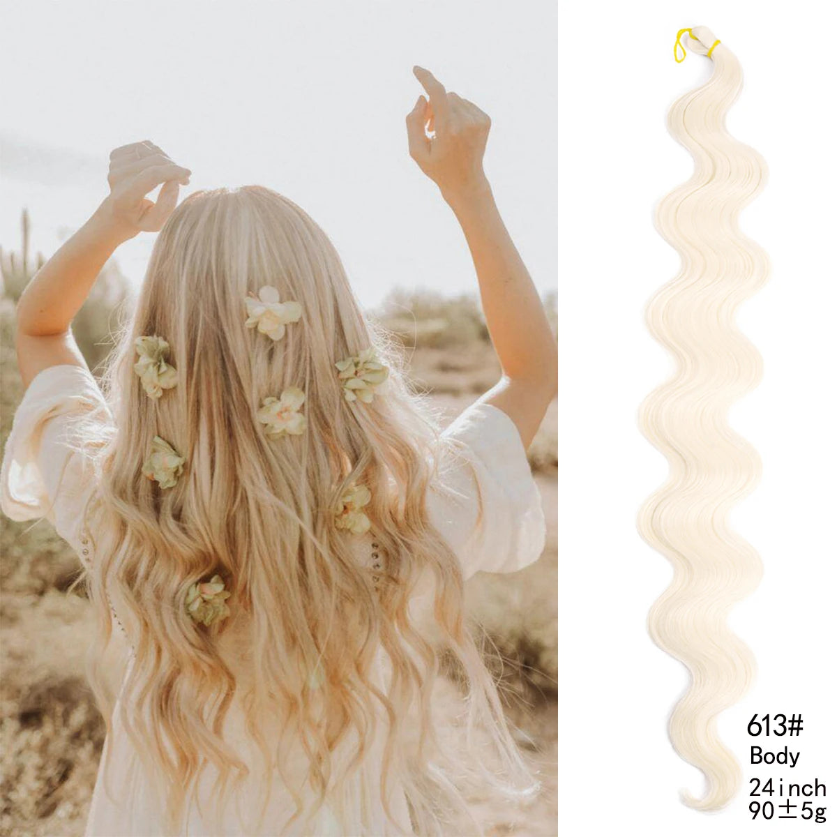 22Inch Deep Wavy Twist Crochet Braiding Hair Extensions Synthetic Braid Afro Curls Water Wave Twist Crochet Braid Hair For Women