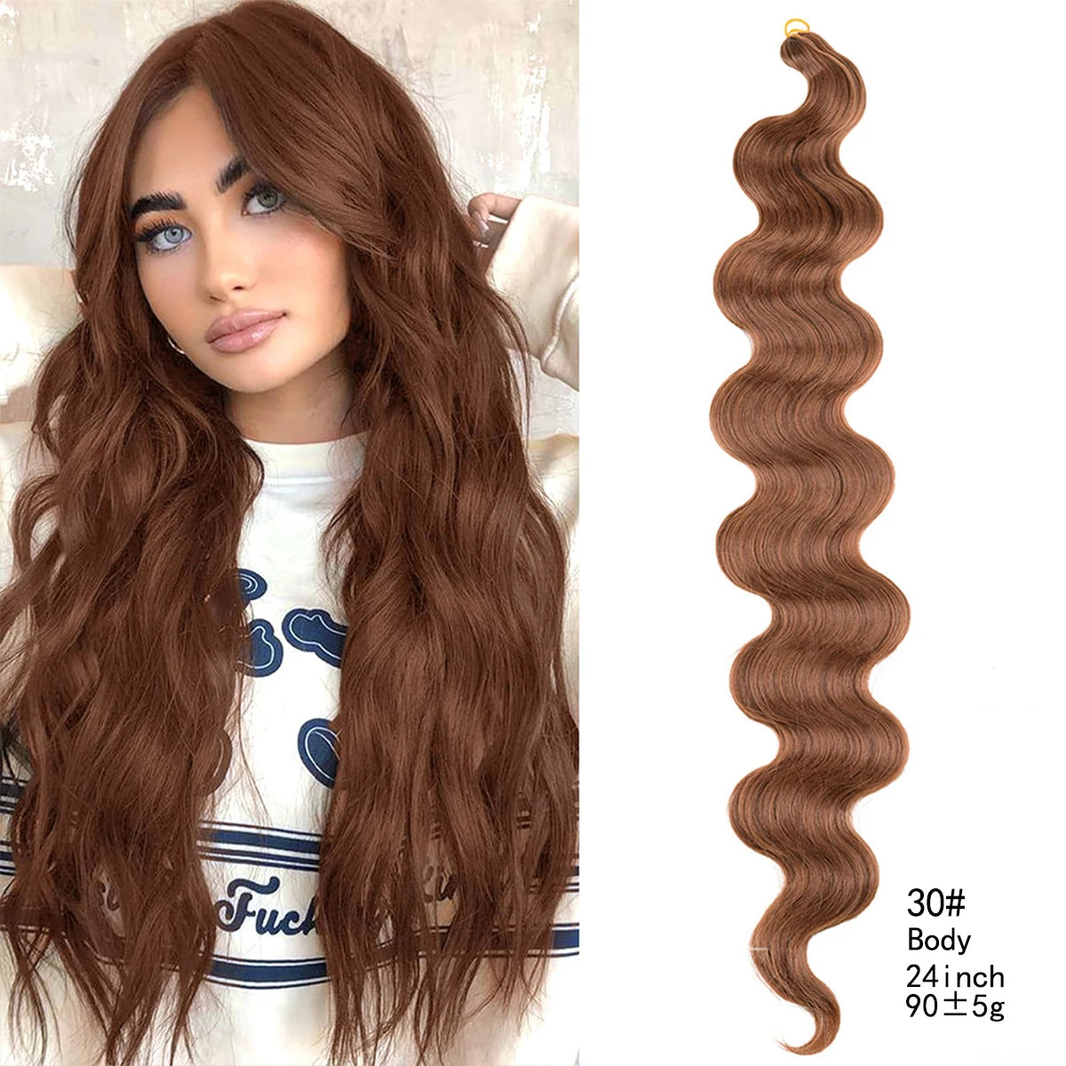 22Inch Deep Wavy Twist Crochet Braiding Hair Extensions Synthetic Braid Afro Curls Water Wave Twist Crochet Braid Hair For Women