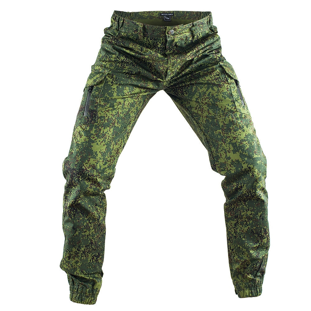 Mege Tactical Camouflage Joggers Outdoor Ripstop Cargo Pants Working Clothing Hiking Hunting Combat Trousers Men's Streetwear