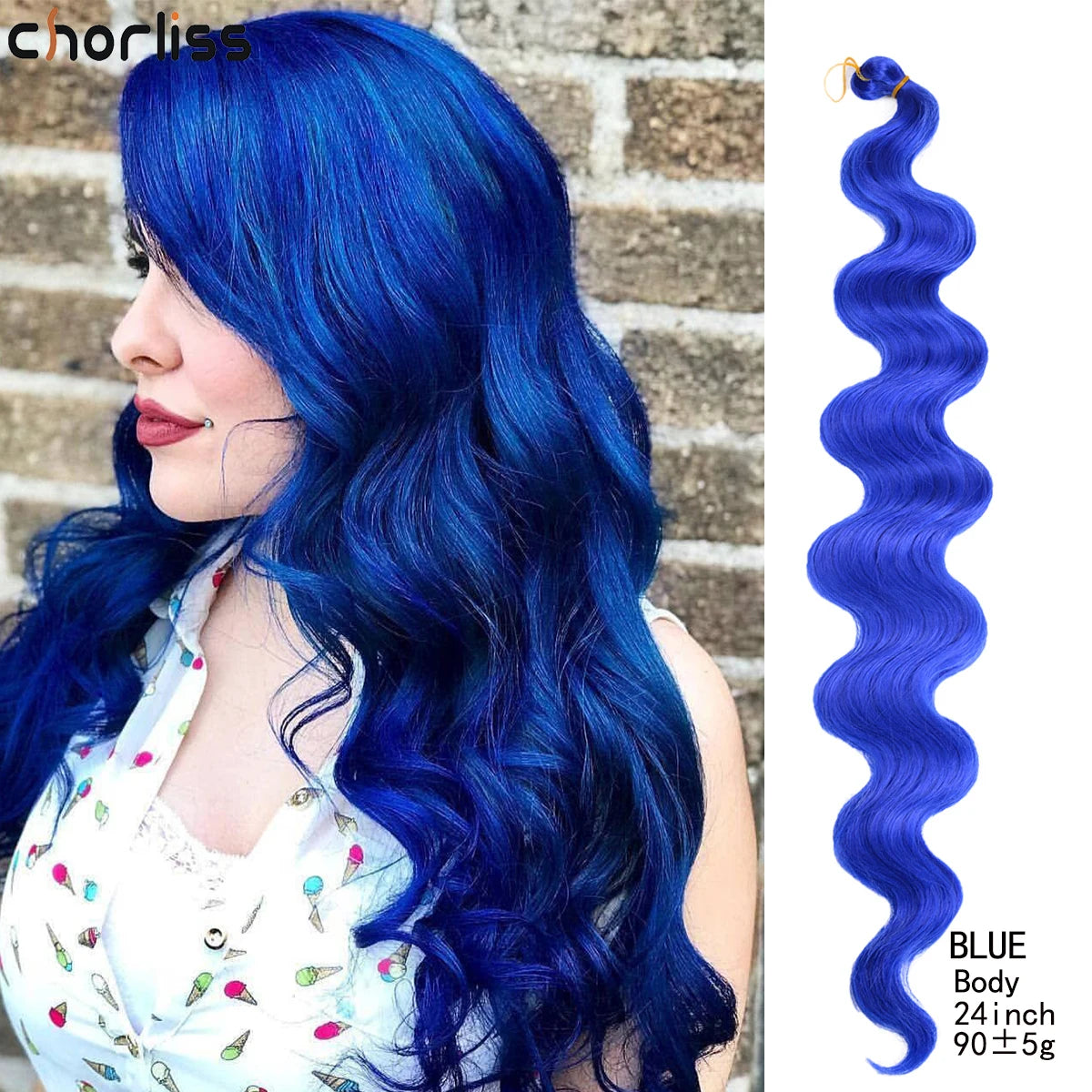 22Inch Deep Wavy Twist Crochet Braiding Hair Extensions Synthetic Braid Afro Curls Water Wave Twist Crochet Braid Hair For Women