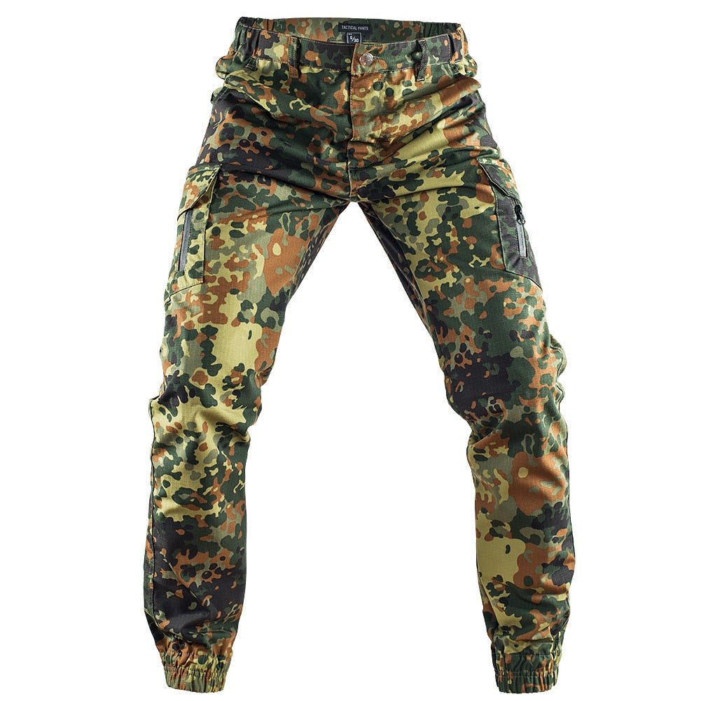 Mege Tactical Camouflage Joggers Outdoor Ripstop Cargo Pants Working Clothing Hiking Hunting Combat Trousers Men's Streetwear