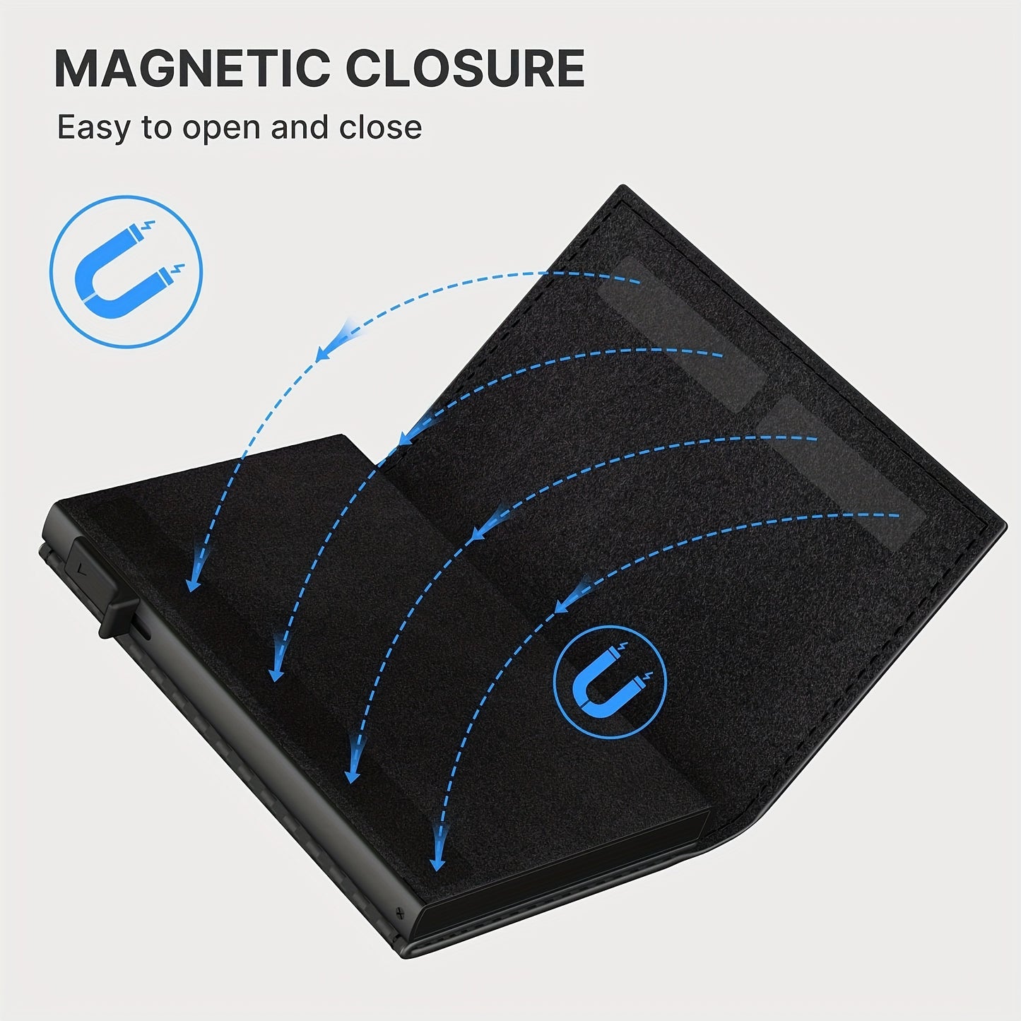 1pc Men's Slim Minimalist Wallet, RFID Blocking Aluminum Pop-Up Card Holder with ID Window, Simple Style Two-Layer Cowhide Leather, Rfid Protection | Carbon Fiber Texture | Compact Wallet, Small Wallet