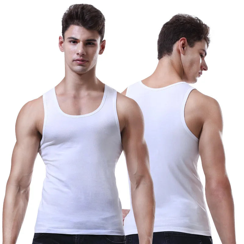 3PCS/set Men's Slimming Vest Men Shaper Vest Body Slimming Underwear Cotton Gym Quality Sportswear Costume M L XL XXL 3XL