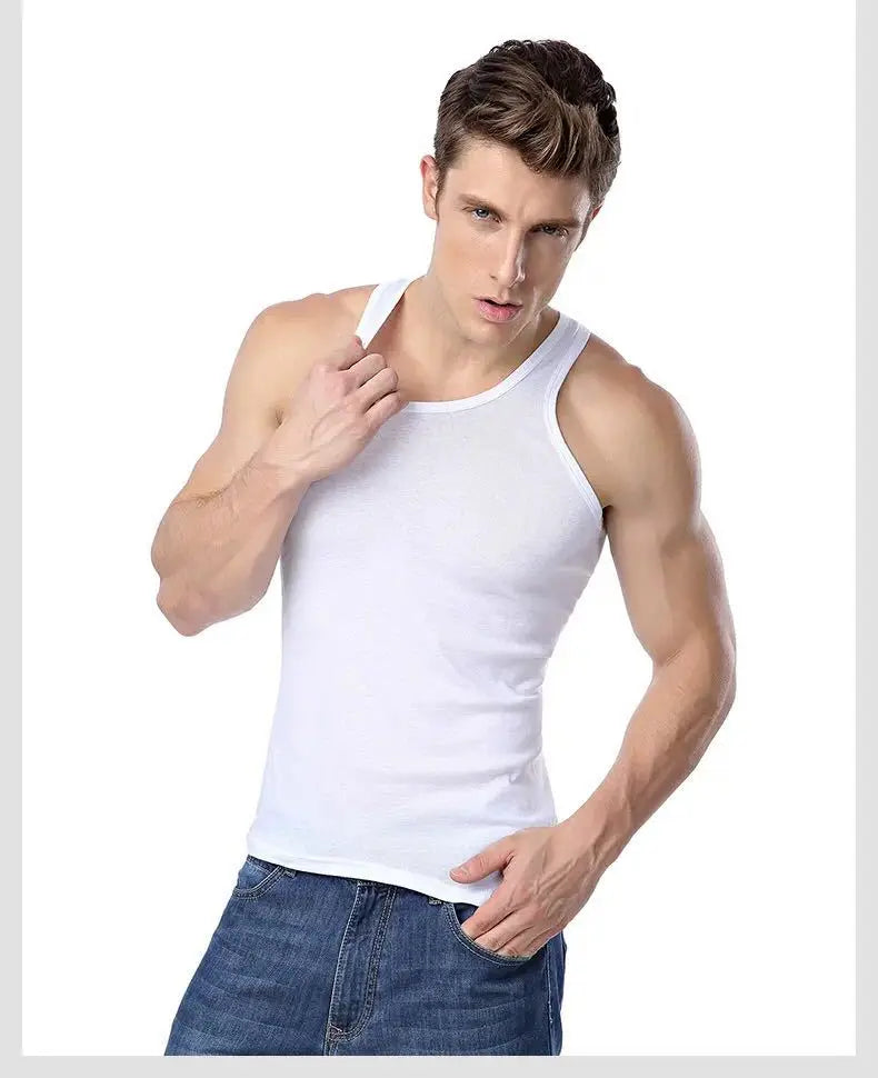 3PCS/set Men's Slimming Vest Men Shaper Vest Body Slimming Underwear Cotton Gym Quality Sportswear Costume M L XL XXL 3XL