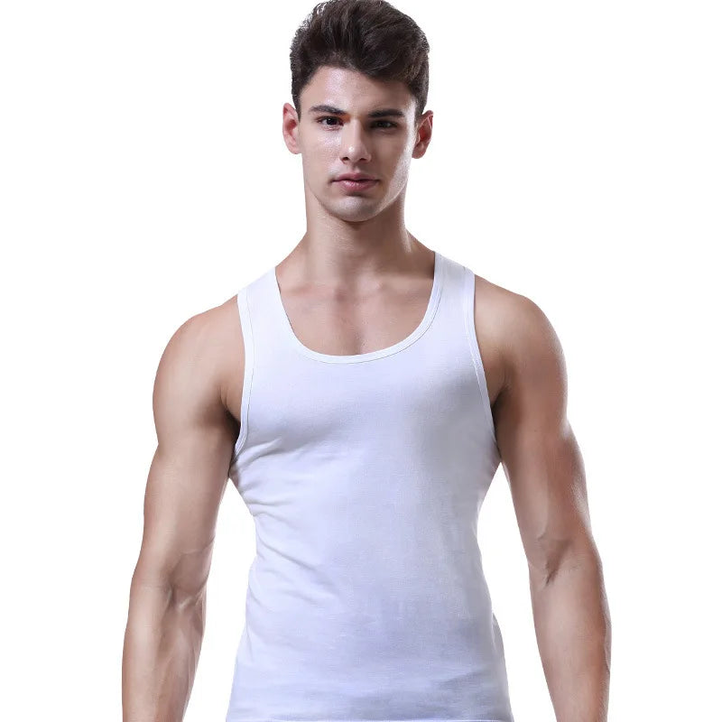 3PCS/set Men's Slimming Vest Men Shaper Vest Body Slimming Underwear Cotton Gym Quality Sportswear Costume M L XL XXL 3XL