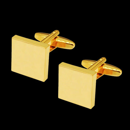 High quality Novelty cuff links copper Metal Laser engraving cufflinks mans French suit accessories Jewellery