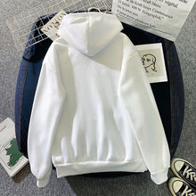 Load image into Gallery viewer, Autumn and Spring Unisex Clothing Sweater Solid Color Pullover Casual Loose Pocket Polyester Hooded Long-sleeved Sweatshirt Tops