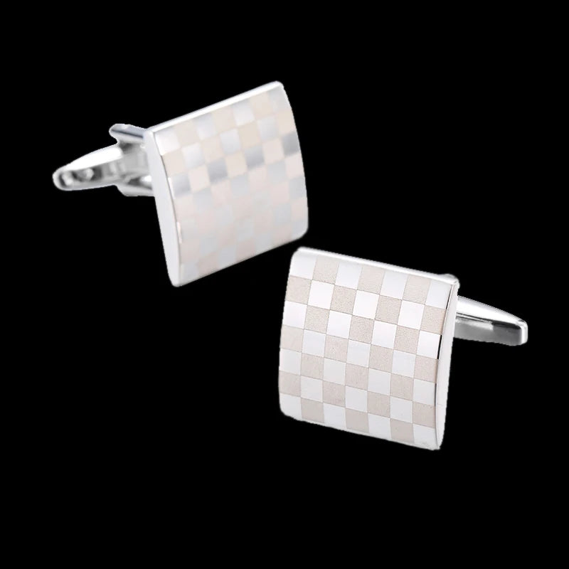 High quality Novelty cuff links copper Metal Laser engraving cufflinks mans French suit accessories Jewellery