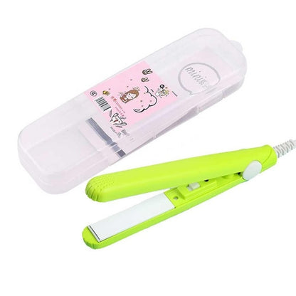 New Mini Hair Straightener Curling hair clipper Hair Crimper Curling Iron curly hair iron Hair Straightener Brush Flat Iron