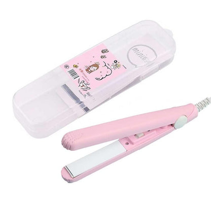 New Mini Hair Straightener Curling hair clipper Hair Crimper Curling Iron curly hair iron Hair Straightener Brush Flat Iron