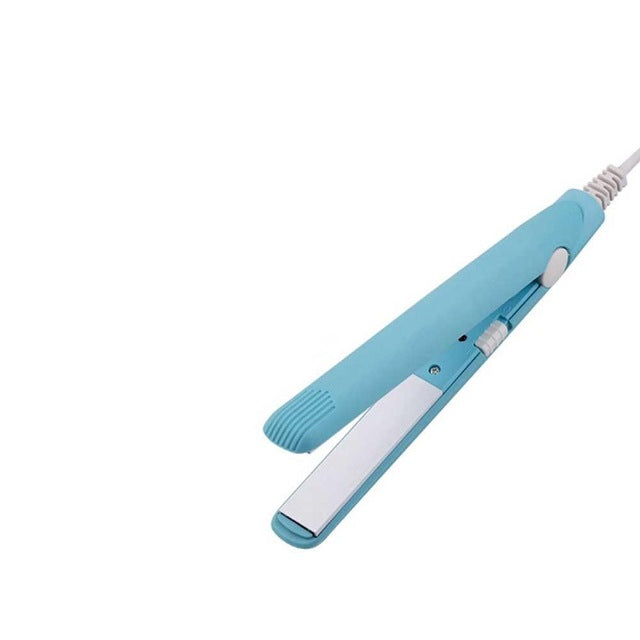 New Mini Hair Straightener Curling hair clipper Hair Crimper Curling Iron curly hair iron Hair Straightener Brush Flat Iron